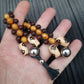 Chetki handmade "Invincible cowboy" rosary, anti-stress meditation (SCU: 240813)