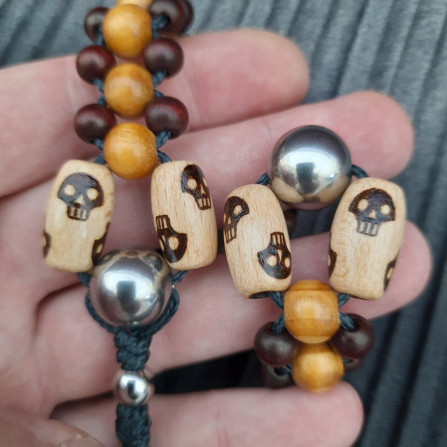 Chetki handmade "Invincible cowboy" rosary, anti-stress meditation (SCU: 240813)