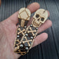 Wooden chetki "Skull & Bones" rosary, anti-stress meditation and finger training, anxiety beads (SCU: 240901)