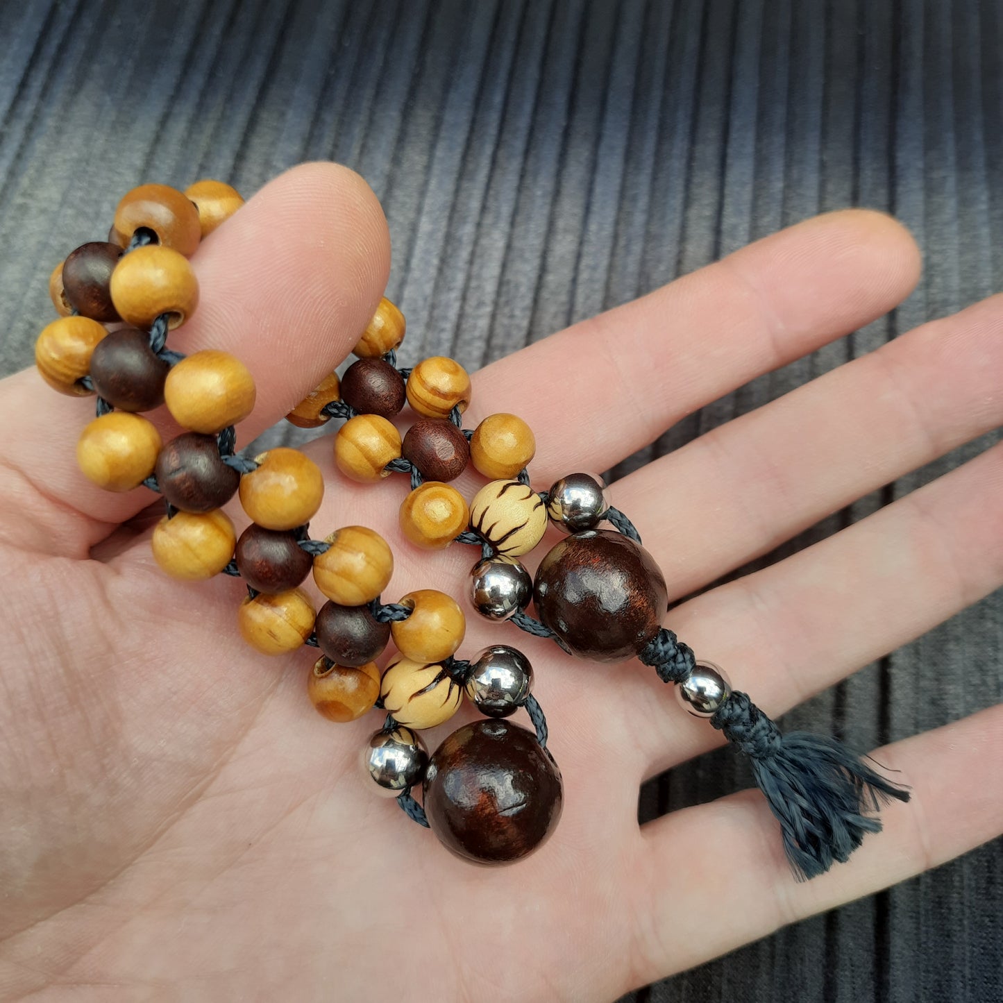 Chetki "Echo in the forest" flip rosary, anti-stress meditation and finger training (SCU: 240905)