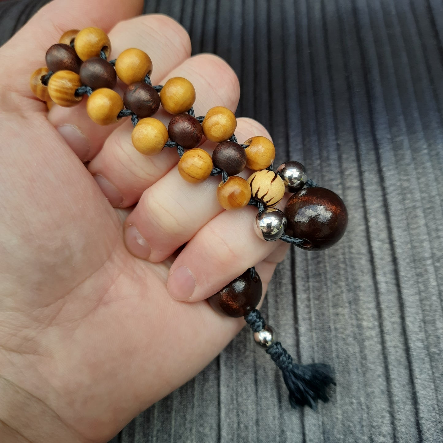 Chetki "Echo in the forest" flip rosary, anti-stress meditation and finger training (SCU: 240905)