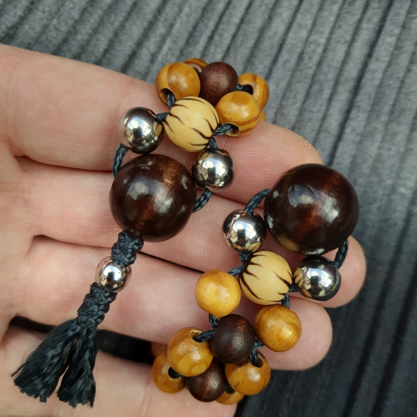 Chetki "Echo in the forest" flip rosary, anti-stress meditation and finger training (SCU: 240905)