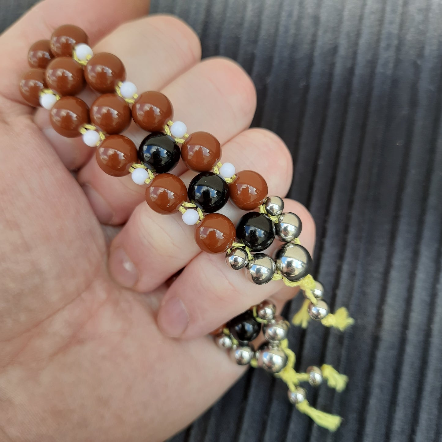 Chetki "Capybara mood" flip rosary, anti-stress meditation and finger training (SCU: 240915)