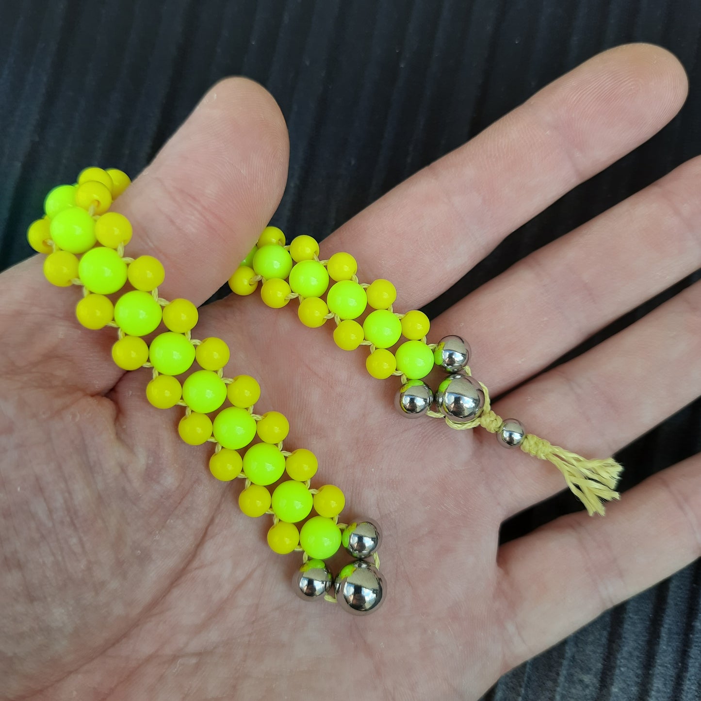 Chetki "Lemon mood" flip rosary, anti-stress meditation and finger training (SCU: 240923)