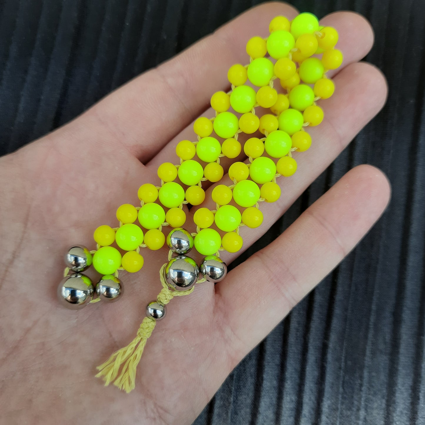 Chetki "Lemon mood" flip rosary, anti-stress meditation and finger training (SCU: 240923)