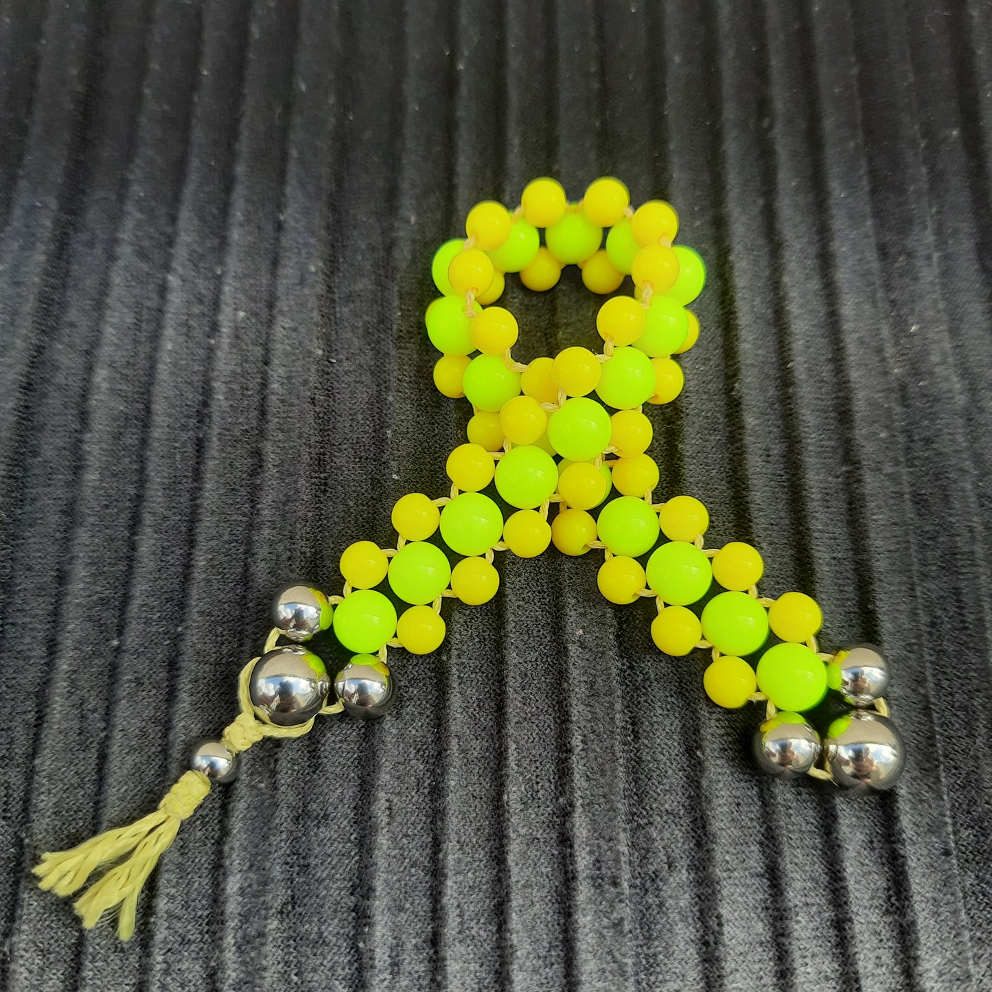 Chetki "Lemon mood" flip rosary, anti-stress meditation and finger training (SCU: 240923)