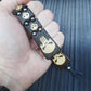 Chetki wooden "Dark Skull Guard"v3 handmade, flip rosary,  anti-stress meditation and finger training, worry beads, tzbex (SCU: 241010)