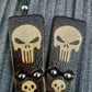 Chetki wooden "Dark Skull Guard"v3 handmade, flip rosary,  anti-stress meditation and finger training, worry beads, tzbex (SCU: 241010)