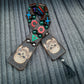 Chetki wooden "Devilish Gamer" handmade, flip rosary,  anti-stress meditation and finger training, worry beads, tzbex (SCU: 241008)