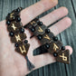 Chetki "Futhark Runes" v2, wood+agat+kevlar, rosary, anti-stress meditation and finger training, anxiety beads (SCU: 241005)