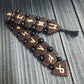 Chetki "Futhark Runes" v2, wood+agat+kevlar, rosary, anti-stress meditation and finger training, anxiety beads (SCU: 241005)