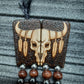 Chetki wooden "Buffalo Power" handmade, rosary,  anti-stress meditation and finger training, worry beads, tzbex  (SCU: 241001)