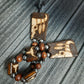 Chetki wooden "Buffalo Power" handmade, rosary,  anti-stress meditation and finger training, worry beads, tzbex  (SCU: 241001)