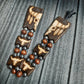 Chetki wooden "Buffalo Power" handmade, rosary,  anti-stress meditation and finger training, worry beads, tzbex  (SCU: 241001)