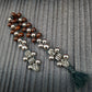 Chetki handmade "Steel Spirit" flip rosary,  anti-stress meditation and finger training, worry beads (SCU: 241014)