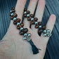 Chetki "Wooden Joe" v2, handmade, flip rosary,  anti-stress meditation and finger training, worry beads (SCU: 241017-18)