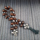 Chetki "Wooden Joe" v2, handmade, flip rosary,  anti-stress meditation and finger training, worry beads (SCU: 241017-18)