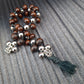 Chetki "Wooden Joe" v2, handmade, flip rosary,  anti-stress meditation and finger training, worry beads (SCU: 241017-18)