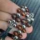 Chetki "Wooden Joe" v2, handmade, flip rosary,  anti-stress meditation and finger training, worry beads (SCU: 241017-18)