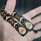 Chetki wooden "Eagle" handmade, rosary,  anti-stress meditation and finger training, worry beads, tzbex