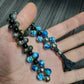 Chetki "Blue-eyed reptile" rosary, anti-stress meditation and finger training