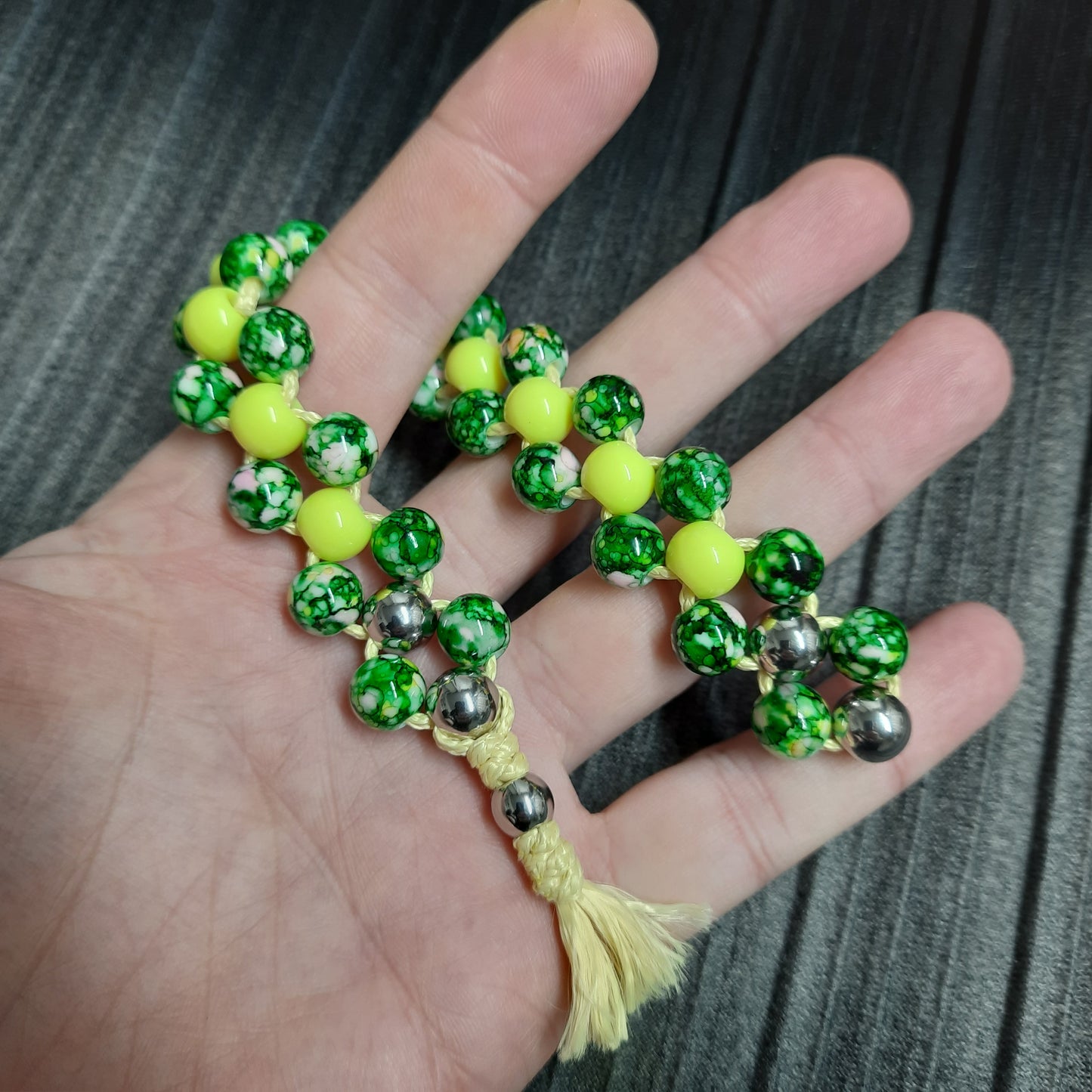 Chetki "Sun-loving reptile" rosary, anti-stress meditation and finger training