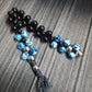 Chetki "Strict blue-eyed reptile" rosary, anti-stress meditation and finger training