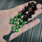 Chetki "Strict green-eyed reptile" rosary, anti-stress meditation and finger training