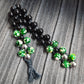 Chetki "Strict green-eyed reptile" rosary, anti-stress meditation and finger training