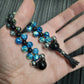 Chetki "Blue-eyed Reptile Strike" rosary, anti-stress meditation and finger training