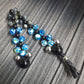 Chetki "Blue-eyed Reptile Strike" rosary, anti-stress meditation and finger training