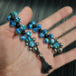 Chetki "Blue reptile" rosary, anti-stress meditation and finger training