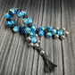 Chetki "Blue reptile" rosary, anti-stress meditation and finger training