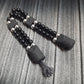 Chetki "Rough companion, strict" flip rosary handmade