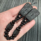 Chetki "Rough companion, flat, spider" flip rosary handmade