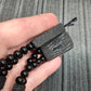 Chetki "Rough companion, flat, spider" flip rosary handmade