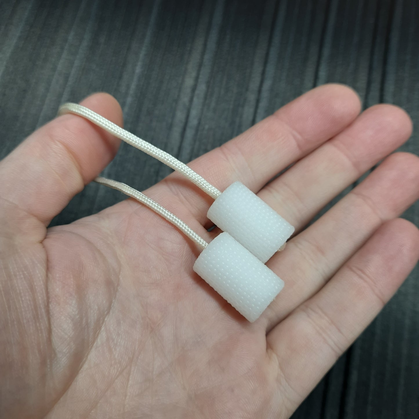 Begleri "Rough companion, white" delrin