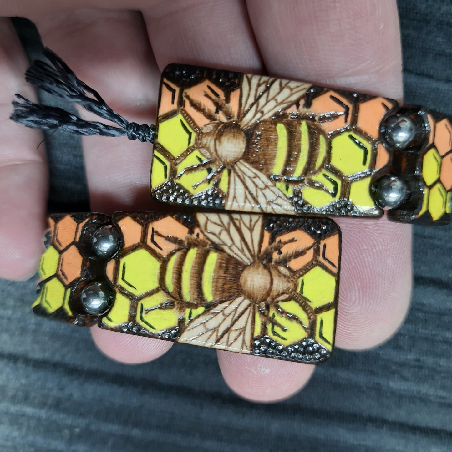 Chetki wooden "The flap of a bee's wing" handmade, rosary,  anti-stress meditation and finger training, worry beads, tzbex