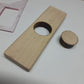 Worry plank wooden "Voodoo doll" handmade