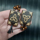 Chetki wooden "The Book of Futhark Runes"