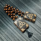 Chetki wooden "The Book of Futhark Runes"