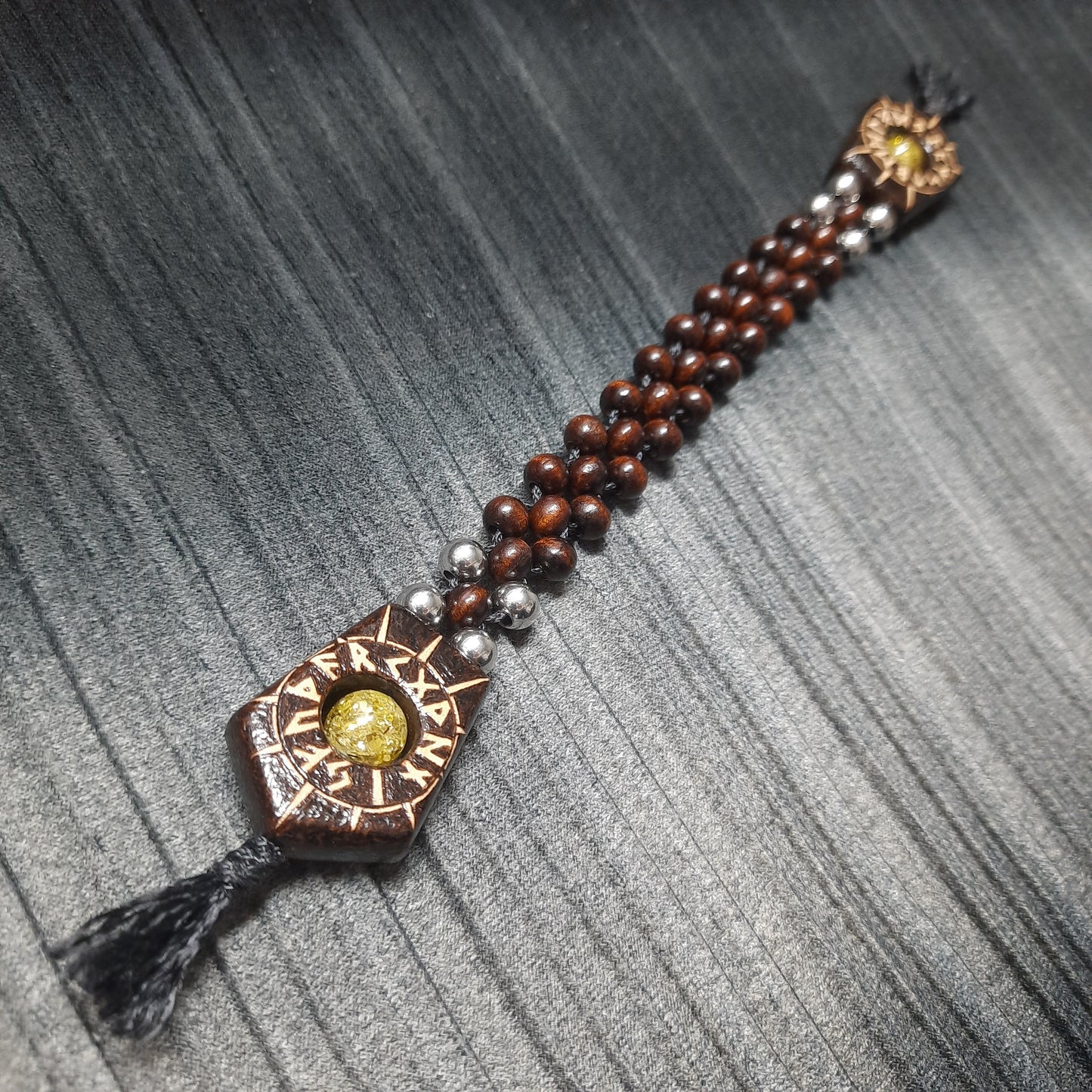 Chetki wooden "Destiny Center" handmade (SCU: 250527)