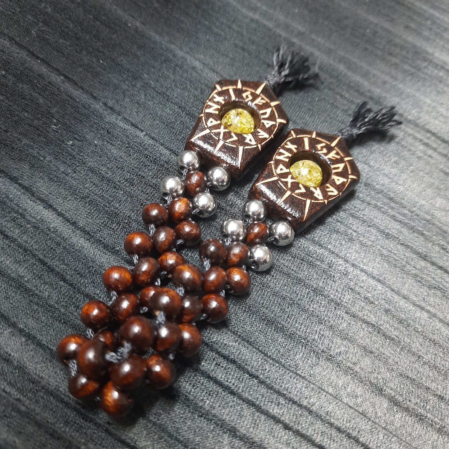 Chetki wooden "Destiny Center" handmade (SCU: 250527)