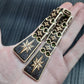 Chetki wooden "Wind rose" handmade (SCU: 250613)