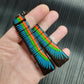 Chetki wooden "Parrot" UV version, handmade