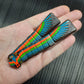 Chetki wooden "Parrot" UV version, handmade