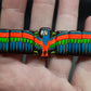 Chetki wooden "Parrot" UV version, handmade