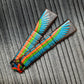 Chetki wooden "Parrot" UV version, handmade