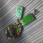 Chetki wooden "Dollar Luck" handmade
