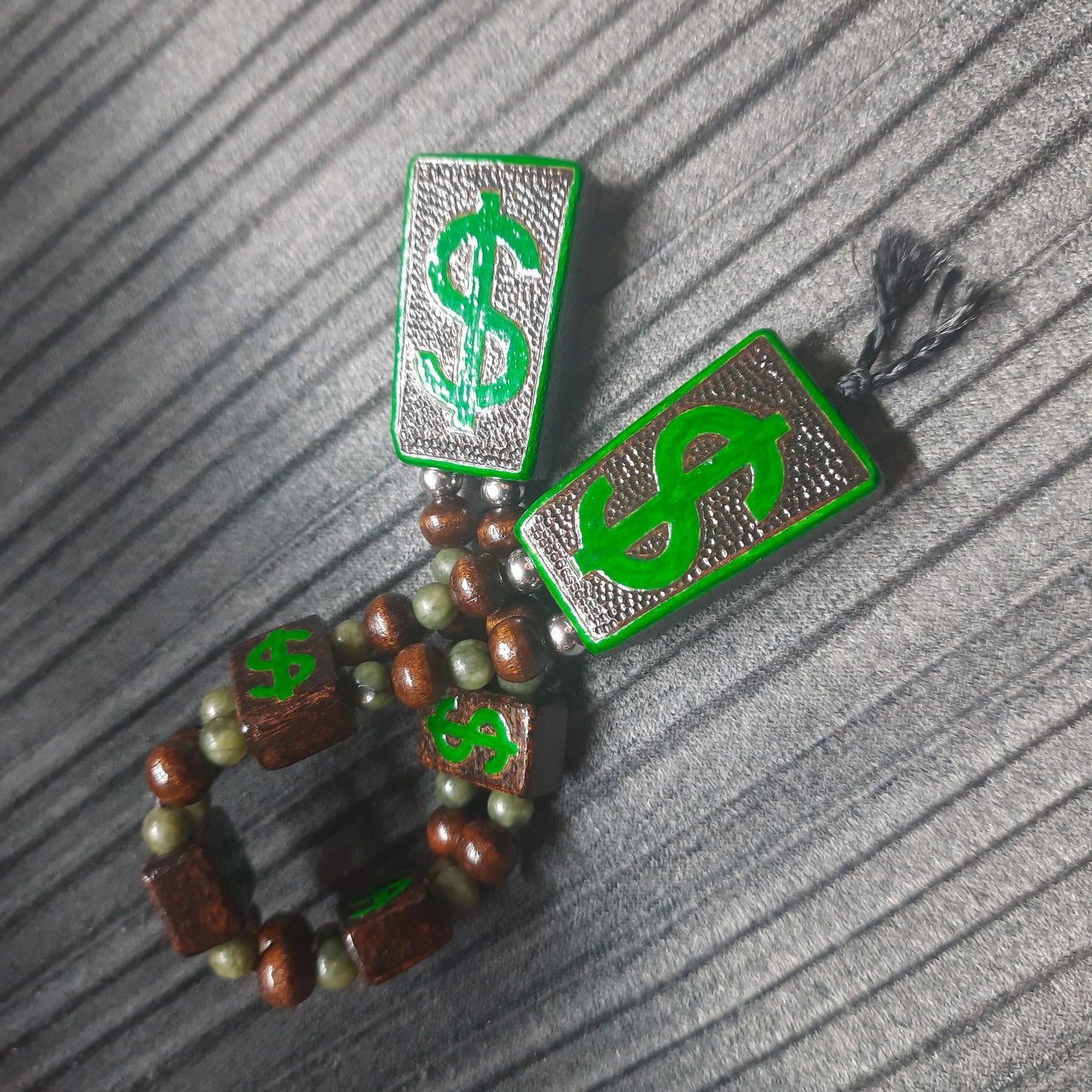 Chetki wooden "Dollar Luck" handmade